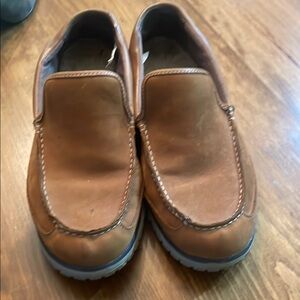 L.L. Bean Brown Loafers Classic Moccasin Slip-Ons